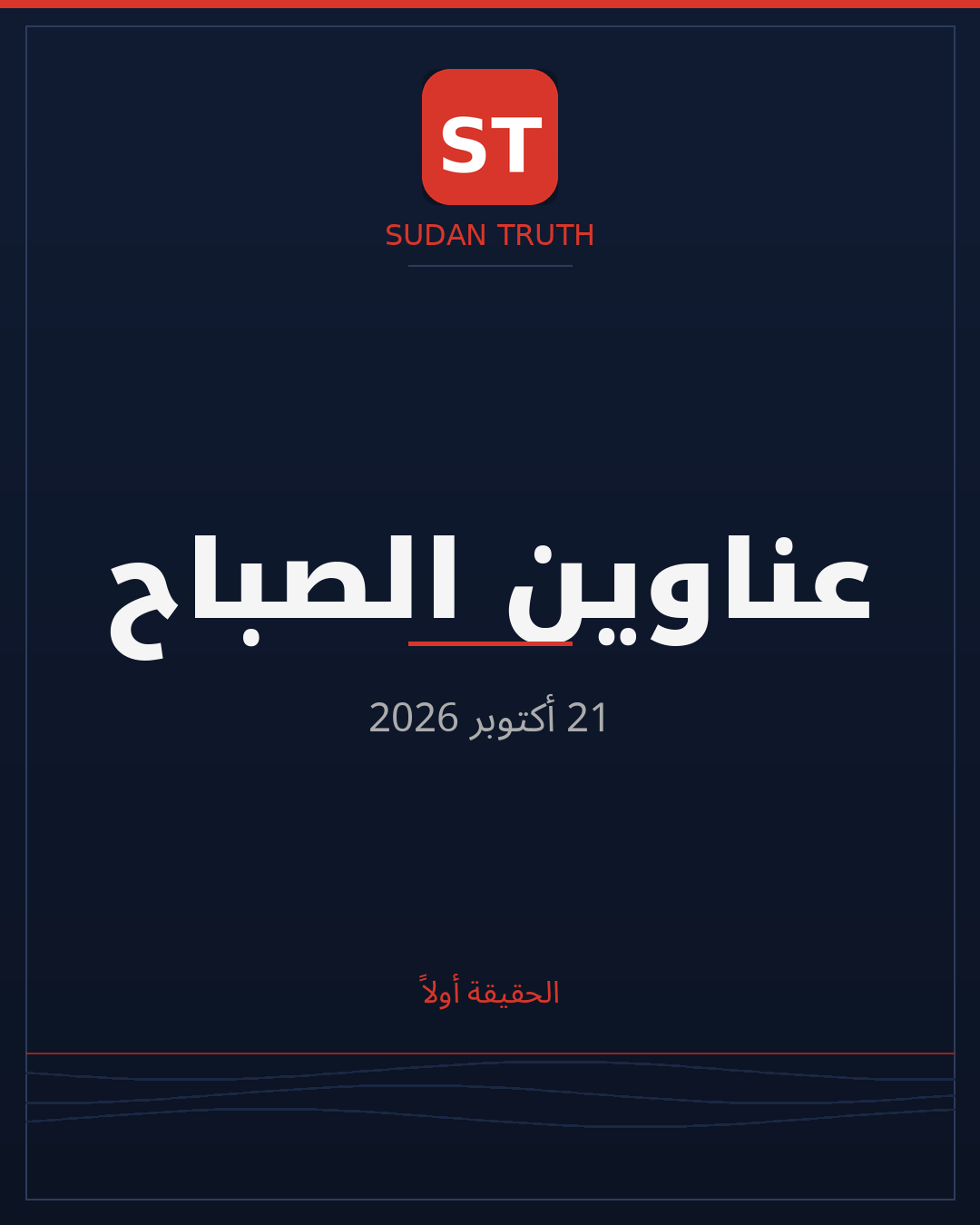 عناوين الصباح
