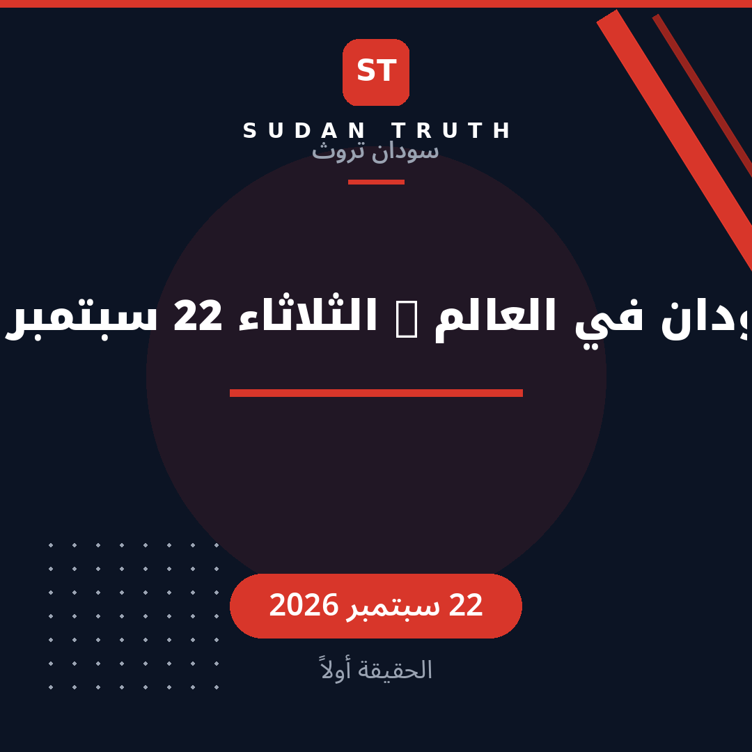 Sudan in the World