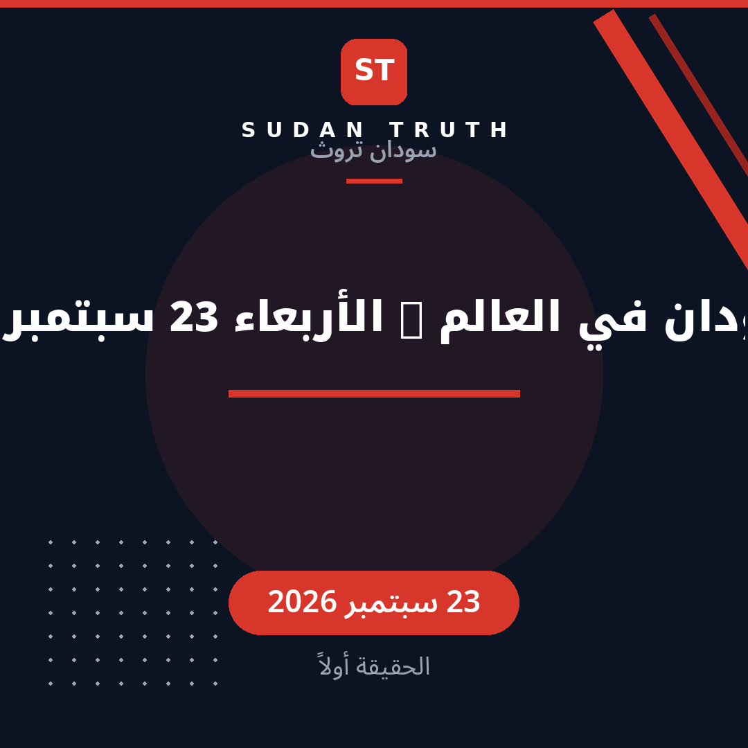 Sudan in the World