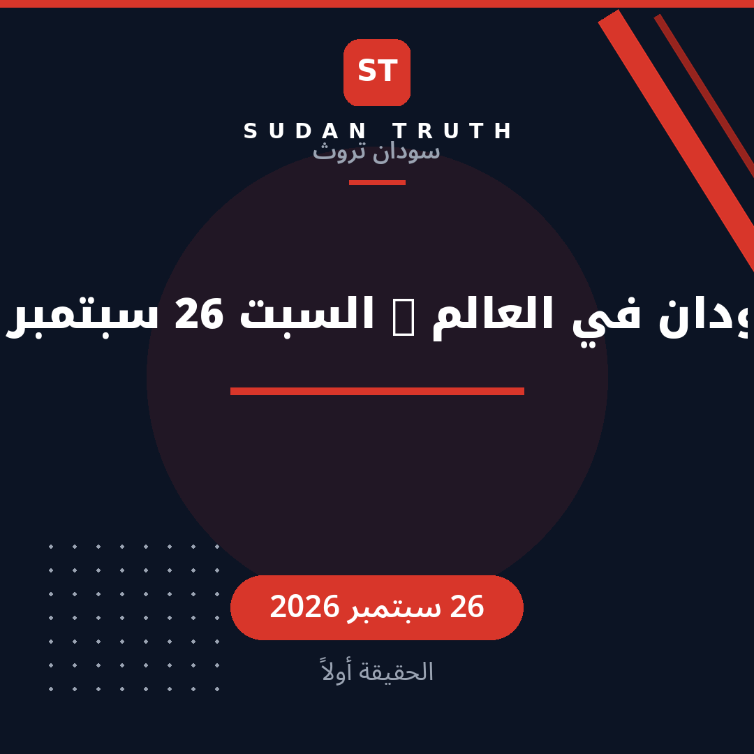 Sudan in the World