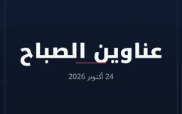 عناوين الصباح